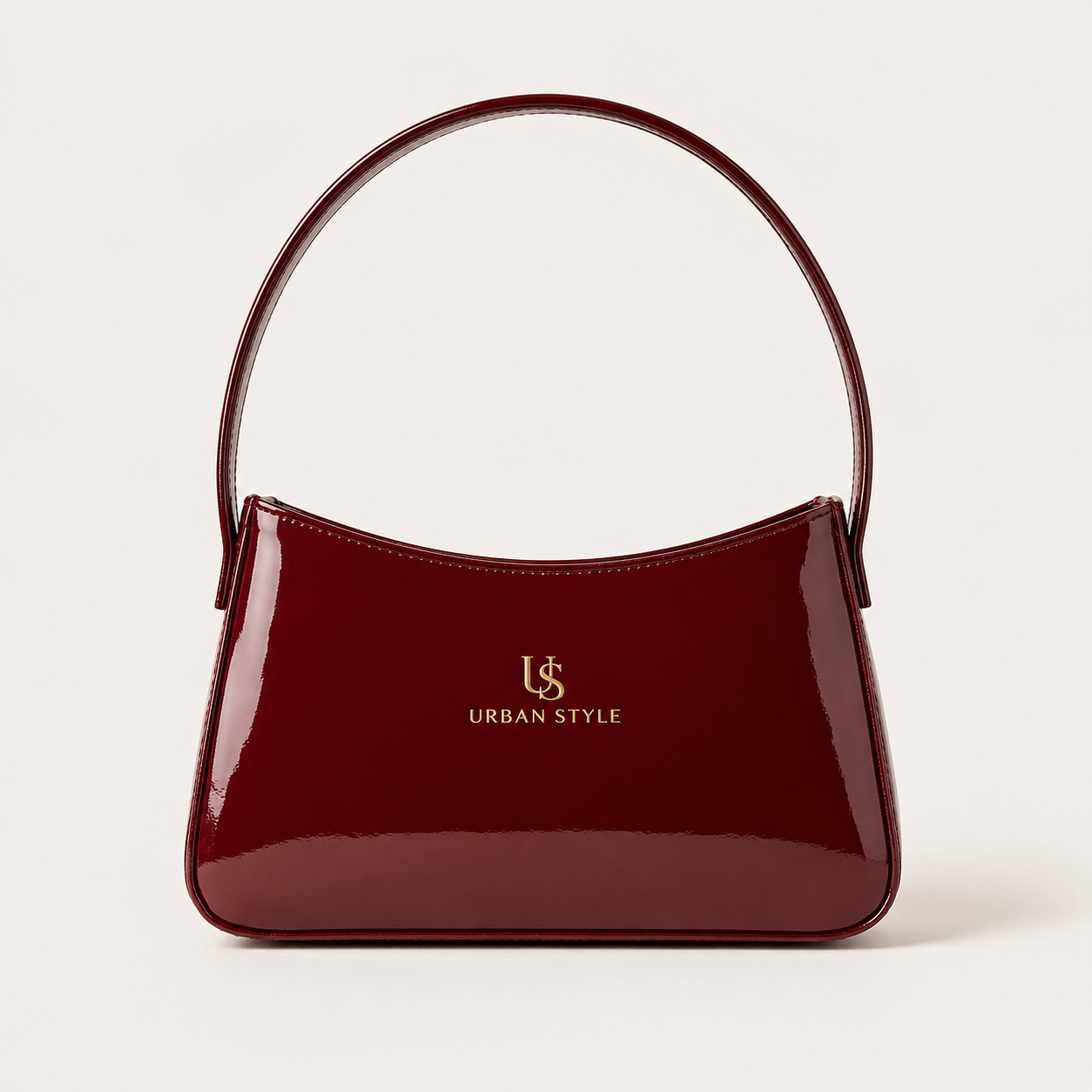 Urban Style Solène Patent Leather Shoulder Bag for Women
